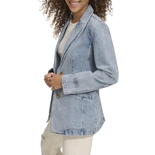 Levi's Women's Denim Single Breasted Blazer2