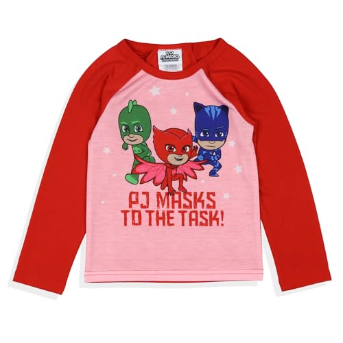 PJ Masks Pajamas Girls' Gekko Catboy Owlette To The Task Heroes PJ Lounge 2 Piece Set3
