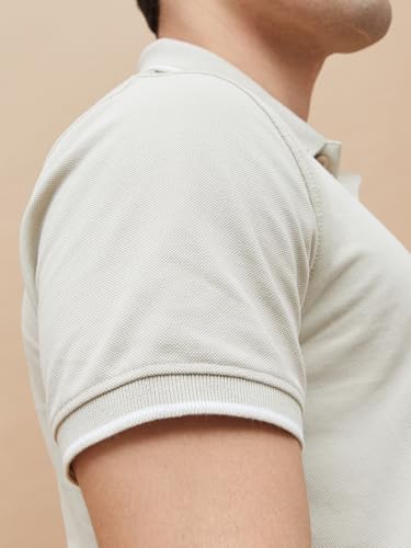 Image of Kappa Men Cotton Regular Fit Solid T Shirt