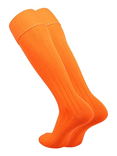 Image of Soccer Socks With Fold Down Top - European Style for Adults - Men and Women