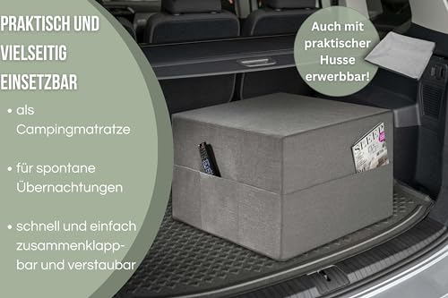 Badenia Trendline faltbare Gästematratze aus Polyester