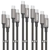 USB C to USB C Cable 60W Nylon Braided Type… product image