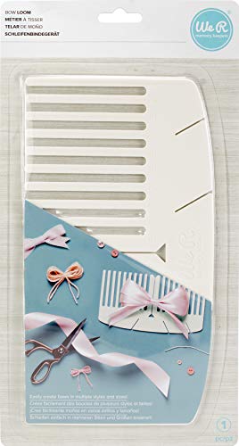 We R Memory Keepers 0633356603344 Embellishment Makers Basic Tools-Bow Loom, Multicolor