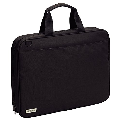 Lihit Lab A7581-24 Smart Fit Carrying Bag, B4, Black #TOP9