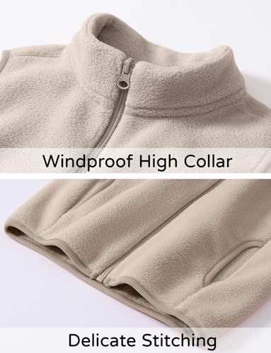 Happy Cherry Baby Polar Fleece Vest Warm Jacket Unisex Infant Toddler Padded Waistcoat Lightweight Sleeveless Vest2