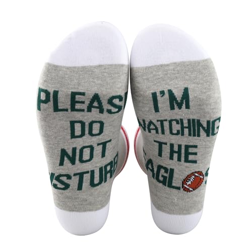 TSOTMO 2 Pairs Please Do Not Disturb I’m Watching The Ea Socks Football Lover Gift Football Fans Gift2