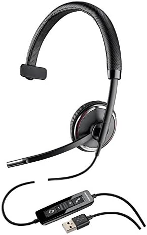 Plantronics PLNC510 - Blackwire C510 Monaural Over-The-Head Corded Headset