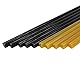 VARACL Paintless Dent Removal Klebestifte, 10 PCS Hot Melt Glue Sticks für die Autokarosseriereparatur Paintless Dent Removal Tool Kit (11 x 270 mm, 5 PCS schwarz und 5 PCS gelb)