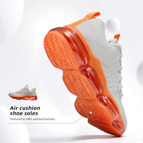 Image of Kapsen Womens Walking Running Shoes Air Cushion Breathable Fashion Tennis Sneakers Mesh Workout Casual Athletic Sports Gym