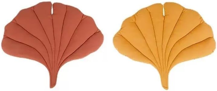 リバーシブルリーフソファ分離マット/スリップイチョウ葉ペットマット 犬/猫用 - 洗えるソファプロテクターパッド(イチョウ、L)