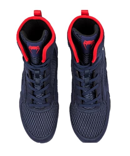 حذاء ملاكمة كونتيندر من فينوم، لون كحلي/أحمر، مقاس 42 للرجال/ 40 للنساء