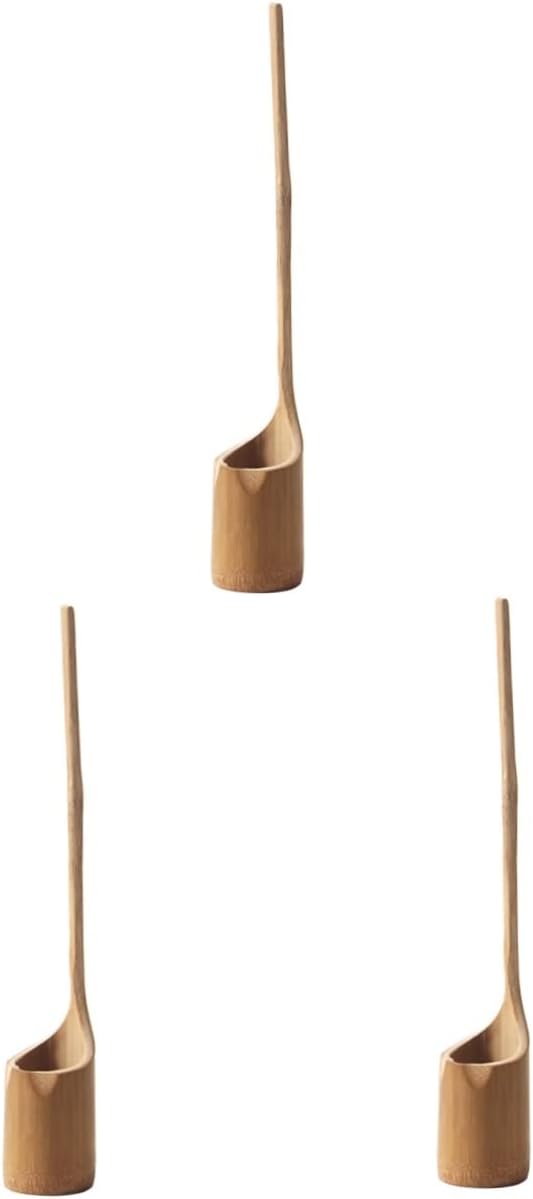 Yardwe 3pcs Wine Dipper and Beer Pouring Spoon Multi-functional Kitchen Ladle for Water Natural Material Easy to Clean Compact Design for Home Use