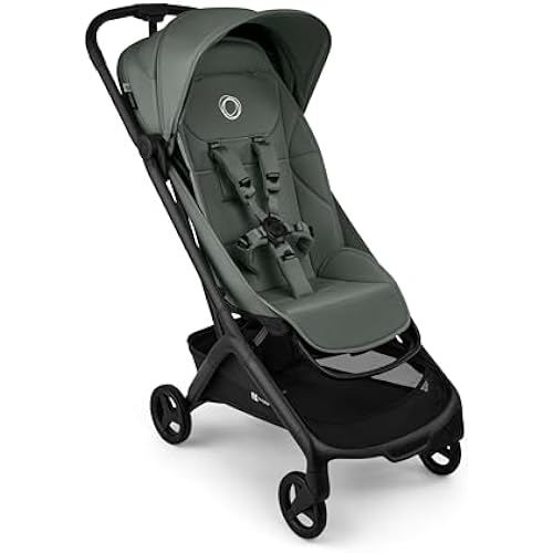 Bugaboo Butterfly 2 Plus Travel Stroller with One-Second Fold - Forest Green