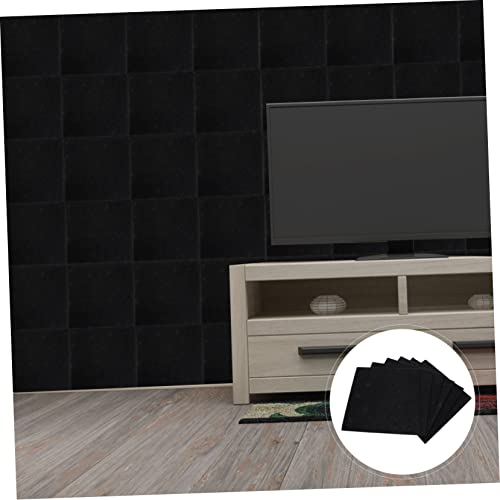 Paneles acústicos de absorción Garneck 6pcs para aislamiento de sonido, alfombrillas para paredes, divisores insonorizantes miniatura 6