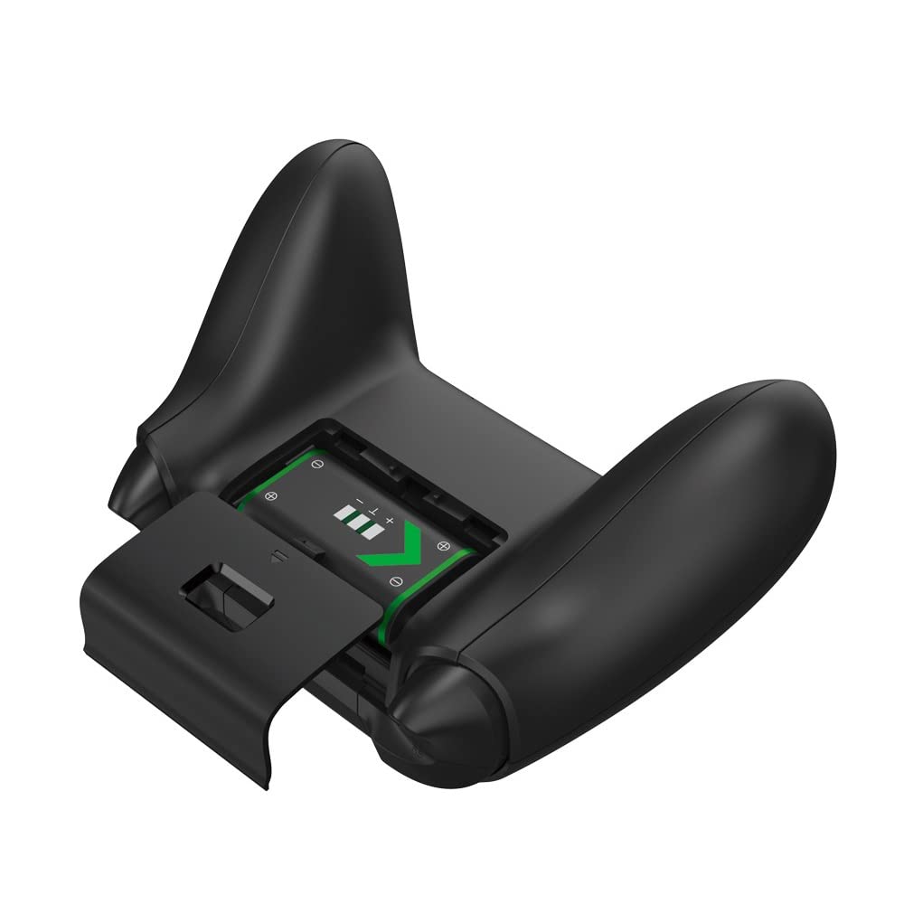 Stazione di ricarica per controller singolo Gamepad con 1 PC 4800mAh batteria ricaricabile, supporto per dock di ricarica Gamepad per Xbox One S/X e Series S/X