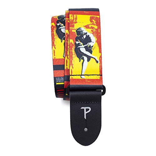 Perri’s Leathers Ltd. – Sangle de Guitare – Polyester – Guns N Roses – Ajustable – Pour Guitares Acoustiques / Basses… - Les Beatles, Paul McCartney, John Lennon, RIngo Starr, George Harrison Perri's Leathers Ltd. - Sangle de Guitare - Polyester - Guns N Roses - Ajustable - Pour Guitares Acoustiques / Basses…