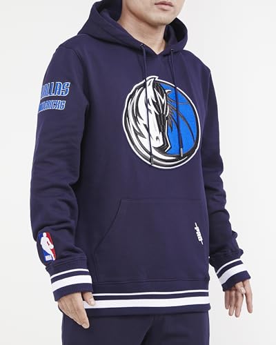 Image of Pro Standard Mens NBA Retro Classics Brushed Back French Terry Pull Over Hoodie