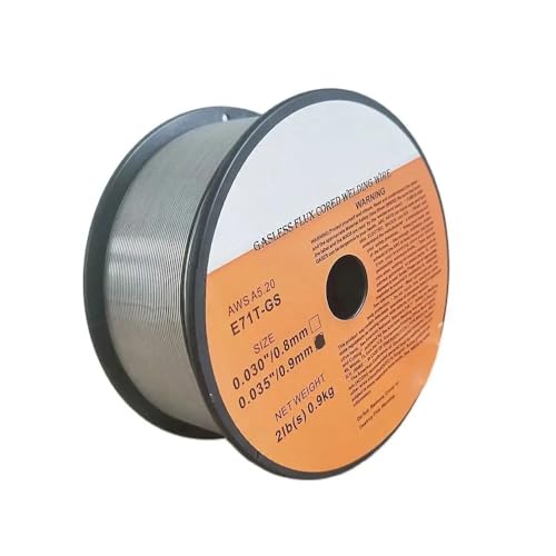 Fil de soudage fourré sans gaz E71T-GS pour souder sans projections