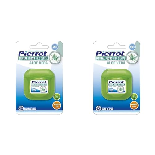 Pierrot Hilo Dental Aloe Vera - 28 gr (Paquete de 2)
