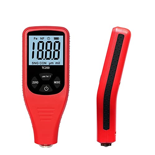 Calibrador de grosor TC200 para pintura de auto rojo miniatura 1