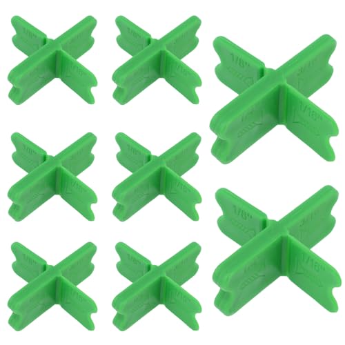 8pcs Deck Spacer Tools, 4 Thicknesses 1/8', 3/16', 1/4' Decking Board Spacers for Composite Decking...