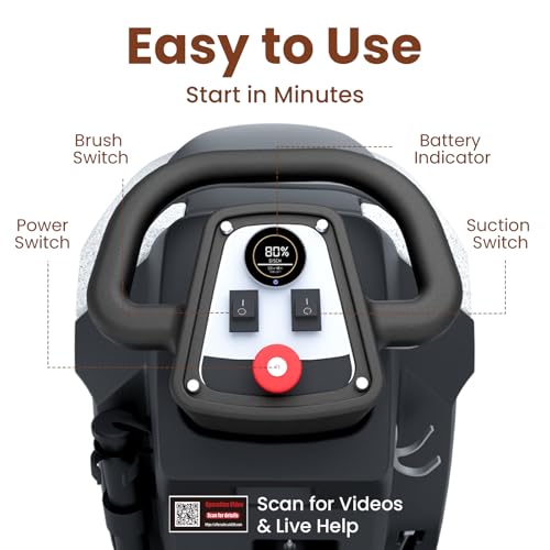 industrial floor scrubber smart 1014