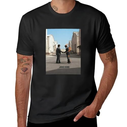 T-shirt homme animal print noir vêtement graphique amusant pour l'été