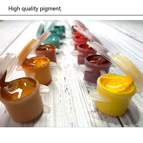 XSHSZYH Dipingere con i Numeri Cornice Autunno