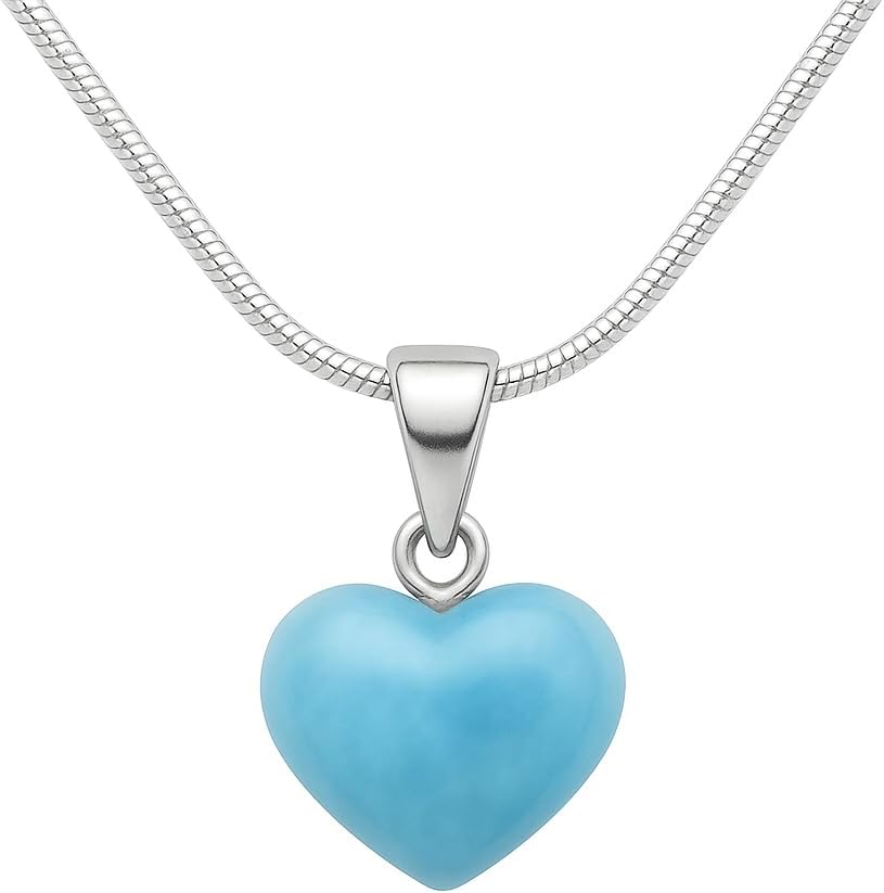 Corazon Solo Larimar pendant