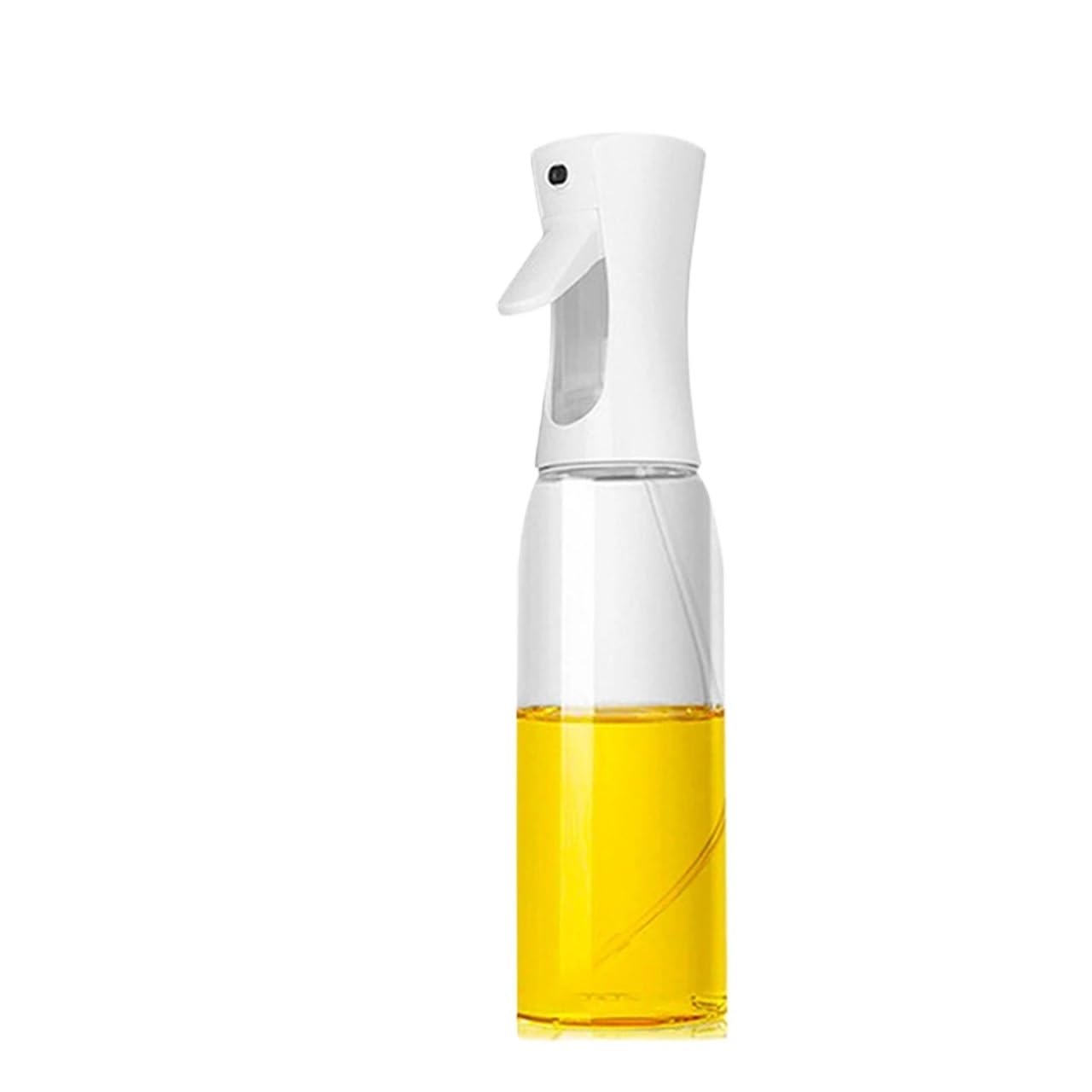 NGTFDCP Oil Dispenser, 1-4Pcs Oil Spray Bottle BBQ 300ml/500ml Baking Dispenser Vinegar Soy Sauce Sprayer Containers for Air Fryer, Salad(4Pcs White 300ml)