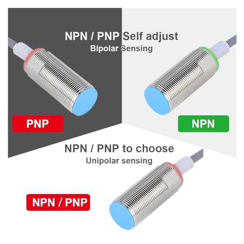 Sensor Efecto Hall autoajustable con distancia de 16 mm PNP M12 6