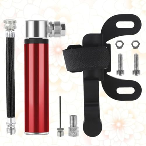 Mini bomba manual de aluminio sin fugas de aire para bicicleta 4