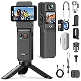 【Incassa i Momenti Più Preziosi in un Regalo Indimenticabile】Regala emozioni con la tiny vlog camera C400.Lascia che sia il messaggero dei tuoi sentimentiRegistra le risate a una festa di compleanno, i paesaggi di un viaggio in famiglia, l'azione in un evento sportivo... Questa action cam compatta ma potente cattura non solo immagini, ma anche la tua cura e compagnia. In ogni occasione speciale, regala un dono in grado di creare ricordi infiniti.