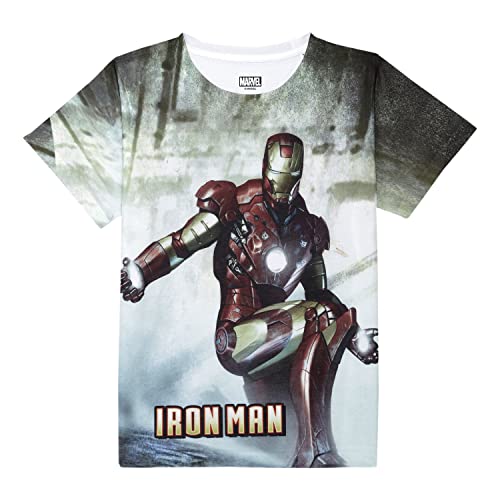 Image of Marvel Avengers by Wear Your Mind Boy's Regular Fit T-Shirt