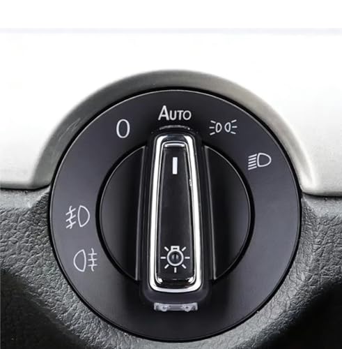 Interruptor de luces para VW Golf Jetta Passat con mando de faros delanteros 3