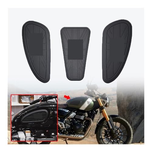 Protection réservoir moto en élastomère durable pour Scrambler 400X 2024
