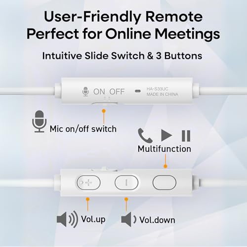 Image of JVC USB-C Wired On-Ear Headphones with Mic - Comfortable All-Day Wear, Clear Calls, Rich Sound - Foldable & Lightweight - Tangle-Free Single-Sided Cable - Great for Gaming & Work from Home