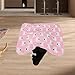lamphle Pet Bedding Blanket Coral Fleece Pet Blanket Cartoon Printed Non-Fading Soft Comfortable Fade-Resistant Pet Bed Sheet Cushion Puppy Pad Pet Blanket Pink M