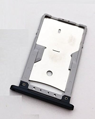 Ricambio TRAY Vassoio Carrello alloggio per Memoria MicroSd porta scheda nano SIM Per ASUS ZENFONE MAX ZC520TL X008D  COLORE NERO 