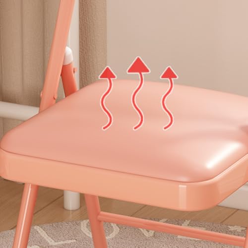 Chaise de salle à manger pliante durable avec structure acier robuste - 8