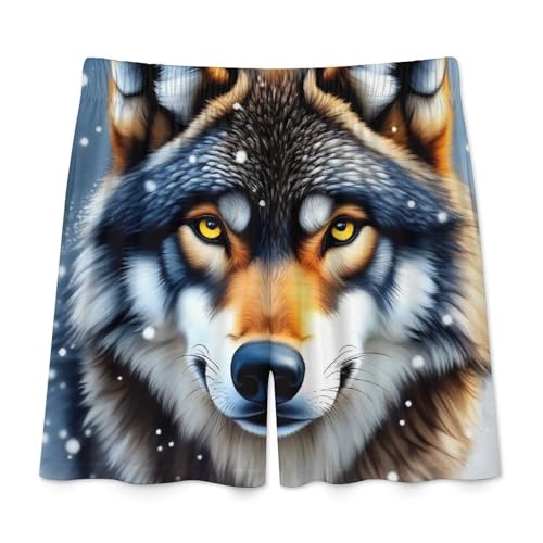 Breathable Pajamas Shorts for Men, Soft Lightweight Pajama Bottoms Elastic Waistband Lounge Shorts4