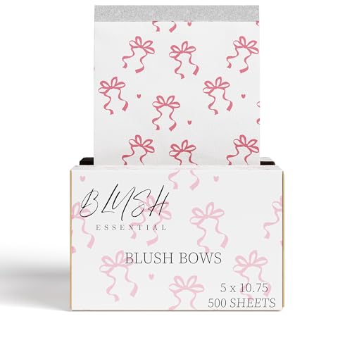 Blush Essential Hair Foils - 500 Sheets 5in x 10.75in