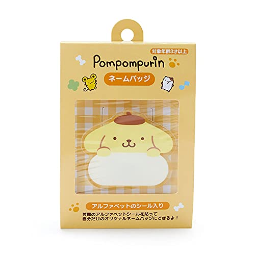 サンリオ ポムポムプリン カスタムネームバッジ 611034