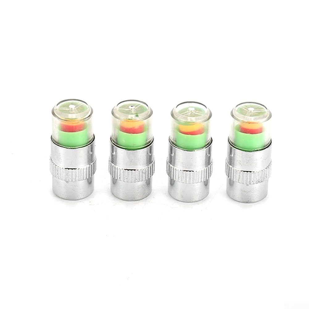 Lot de 8 valves de capteur de pression des pneus pour surveillance de sécurité de voiture et moto