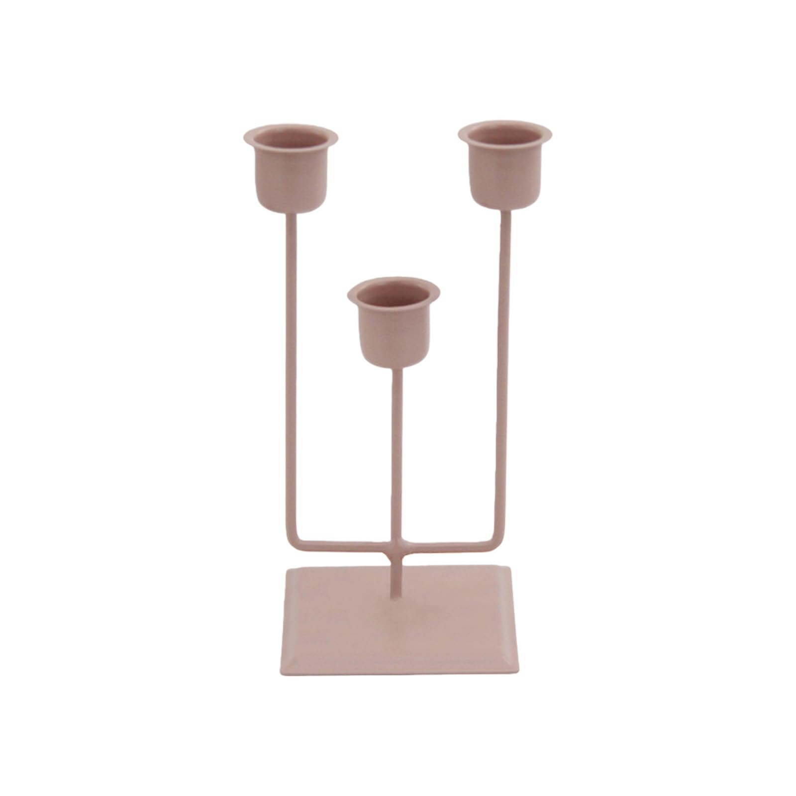 LUCKGONI Retro Candlestick Candle Holders Iron Taper Candle Holders for Table Centerpieces Wedding Christmas Home Decorations