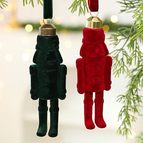 Ensemble Décoration De Noël Casse-Noisette à Offrir pour Suspendre au Sapin