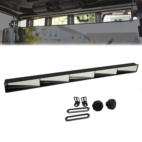 PROFX Universal Golf Cart 5 Panel Wide Angle Rear View Wink Mirror (180°)