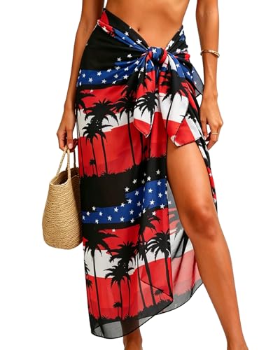 Image of CHICGAL Sarong Wraps Swimsuit Coverup for Women Bathing Suit Cover Up Summer Bikini Beach Swimwear 2026