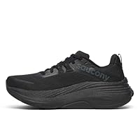 Saucony Women's Hurricane 24 Sneaker, Black/Black, US 9