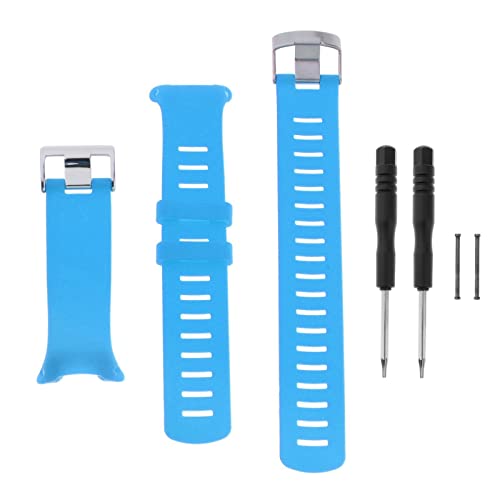 Correa de silicona para reloj D4 azul de diseño elegante y flexible